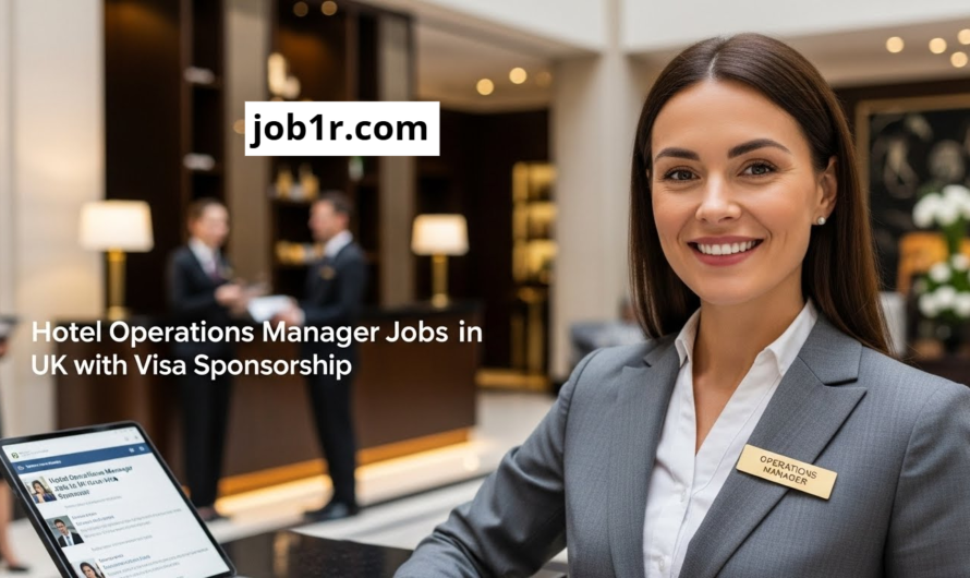 Hotel Operations Manager Jobs in UK with Visa Sponsorship